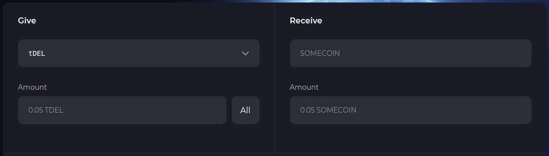 Convert coins